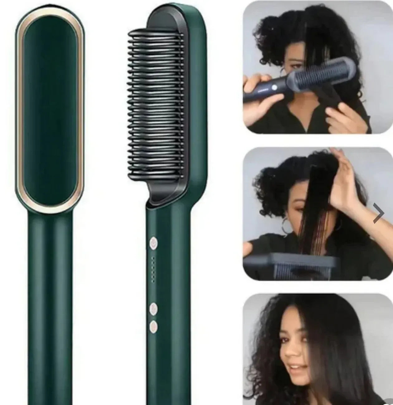 Plancha Peine Cepillo Ionico Alisador De cabello